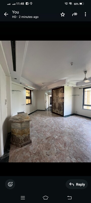 Living Room in 3 BHK Apartment at Hiranandani Estate Princeton, Ghodbunder Road – for Rent