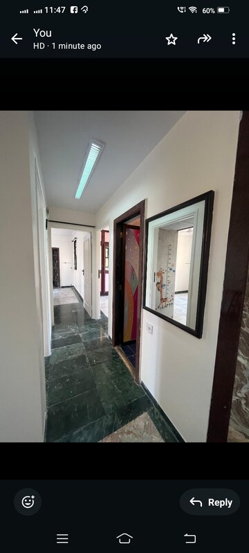 Building Lobby in 3 BHK Apartment at Hiranandani Estate Princeton, Ghodbunder Road – for Rent