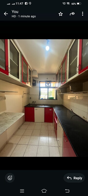 Kitchen in 3 BHK Apartment at Hiranandani Estate Princeton, Ghodbunder Road – for Rent