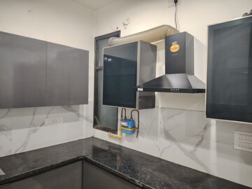 Kitchen in 1.5 BHK Builder Floor at Ashok Nagar – for Rent