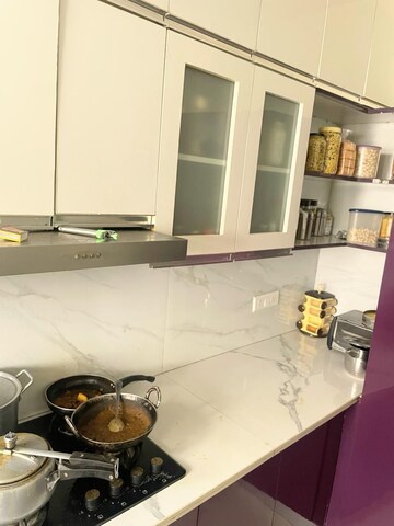 Kitchen in 3.5 BHK Apartment at Orchid Petals, Sector 49 – for Rent