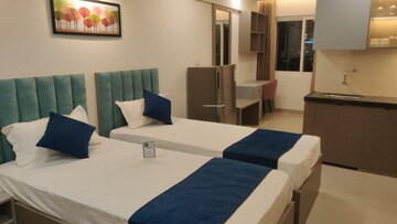 Master Bedroom in Studio Apartment at Okay Plus Solitaire Suites, Ramnagariya – for Rent