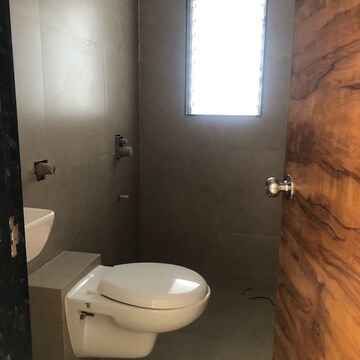 Bathroom in 2 BHK Apartment at Je And Vee Om Trimurti, Dindoshi – for Rent
