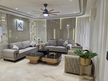 Living Room in 5 BHK Builder Floor at Niti Khand – for Sale