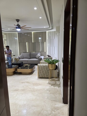 Living Room in 5 BHK Builder Floor at Niti Khand – for Sale