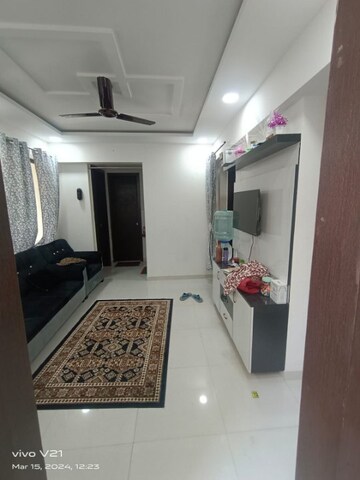Living Room in 1 BHK Apartment at Majestique City, Wagholi – for Sale