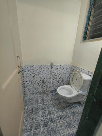 Bathroom in 1 BHK Apartment at Meghmalhar CHS Ghansoli, Ghansoli – for Rent