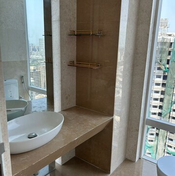 Bathroom in 3 BHK Apartment at Indiabulls Blu, Worli – for Rent