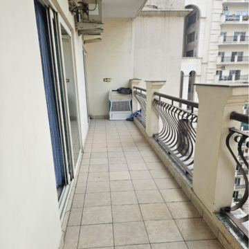 Balcony in 4 BHK Apartment at Sunshine Helios, Sector 78 – for Rent