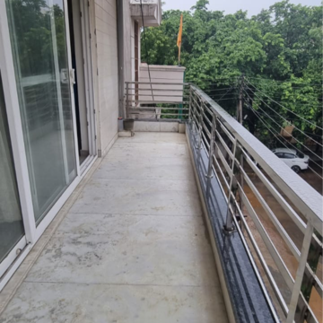 Balcony in 2.5 BHK Builder Floor at Sector 23 – for Rent