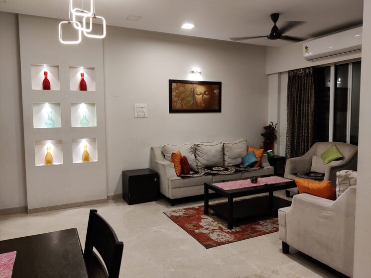 Living Room, hiranandani-meadows 2 Bedroom 734 Sq.Ft. Apartment In Manpada Thane 8541437