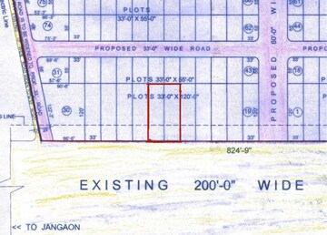  Land – Map Location View at Yeswanthapur - for Sale