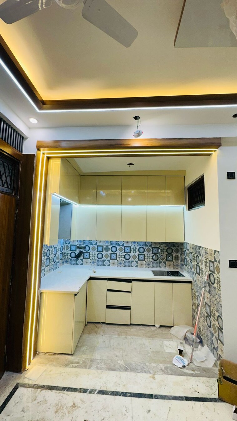 Kitchen, vasundhara sector 1 3 Bedroom 1200 Sq.Ft. Builder Floor In Vasundhara Sector 1 Ghaziabad 8543593