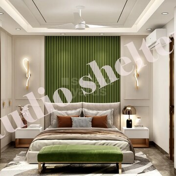 Bedroom in 3 BHK Builder Floor at Priyadarshini Vihar – for Sale