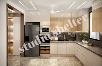 Kitchen in 3 BHK Builder Floor at Priyadarshini Vihar – for Sale