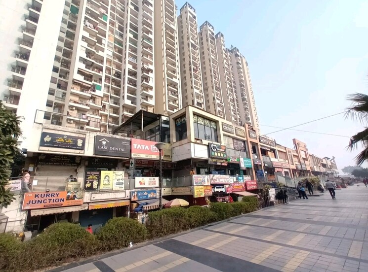 Exterior View, ajnara-le-garden 2 Bedroom 875 Sq.Ft. Apartment In Sector 16b Greater Noida Greater Noida 8543708