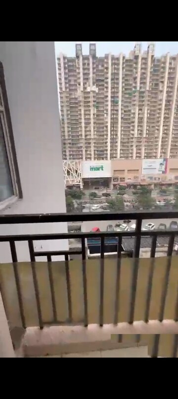 Balcony in 3 BHK Apartment at Galaxy North Avenue, Gaur City 2  – for Rent