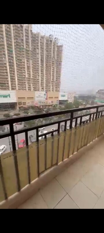 Balcony in 3 BHK Apartment at Galaxy North Avenue, Gaur City 2  – for Rent