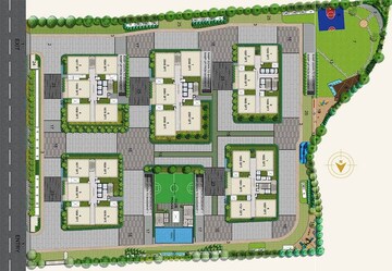 Master Plan in 3 BHK Apartment at Candeur Crescent, Serilingampally – for Sale