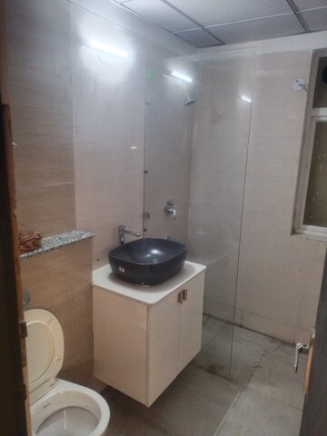 Bathroom in 3 BHK Apartment at Mahagun Mywoods, Sector 16c Greater Noida – for Rent