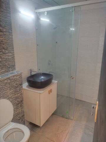 Bathroom in 3 BHK Apartment at Mahagun Mywoods, Sector 16c Greater Noida – for Rent