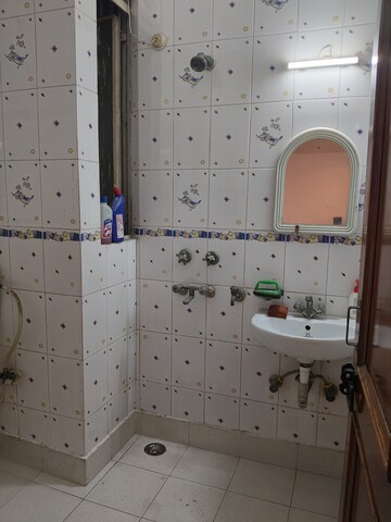 Bathroom in 2 BHK Apartment at Khirki Extension – for Rent