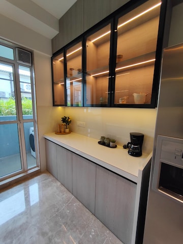 Kitchen in 3 BHK Apartment at Raheja Solaris, Juinagar – for Sale