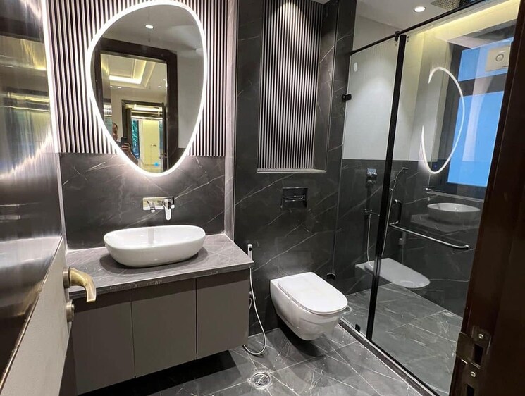 Bathroom, ambience-island 4 Bedroom 4368 Sq.Ft. Apartment In Sector 24 Gurgaon 8544492