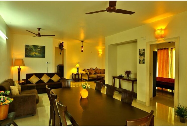 Living Room, kadavanthra 3 Bedroom 2317 Sq.Ft. Apartment In Kadavanthra Kochi 8545182
