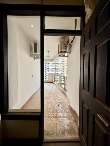 Building Lobby in 3 BHK Apartment at Golden Sand Apartments, Dhakoli Village – for Rent