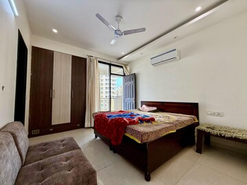 Bedroom in 3 BHK Apartment at Golden Sand Apartments, Dhakoli Village – for Rent