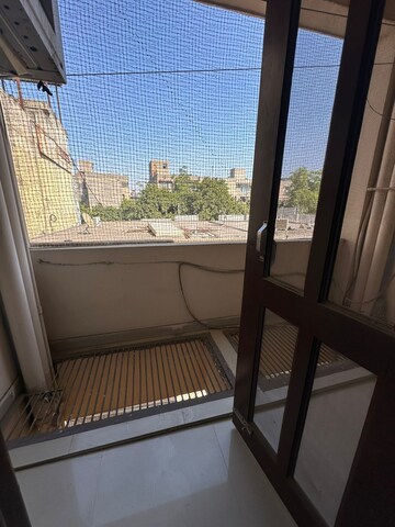 Balcony in 2 BHK Builder Floor at Sector 10 – for Rent
