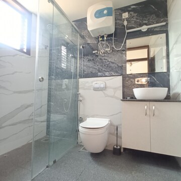 Bathroom in 3 BHK Builder Floor at Harlur – for Rent