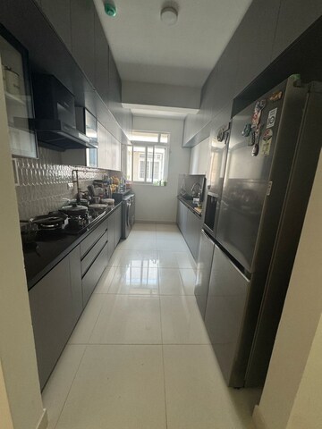 Kitchen in 3 BHK Apartment at Brigade Cornerstone Utopia, Varthur – for Rent