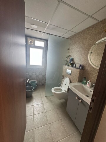 Bathroom in 3 BHK Apartment at Brigade Cornerstone Utopia, Varthur – for Rent