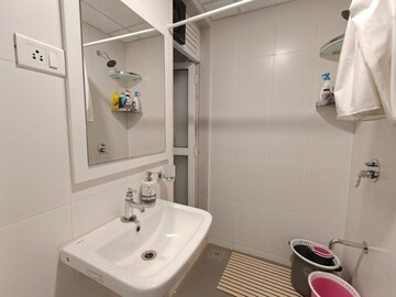 Bathroom in 2 BHK Apartment at Godrej Emerald, Ghodbunder Road – for Sale