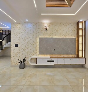 Living Room in 3 BHK Villa at Chakkanthara – for Sale