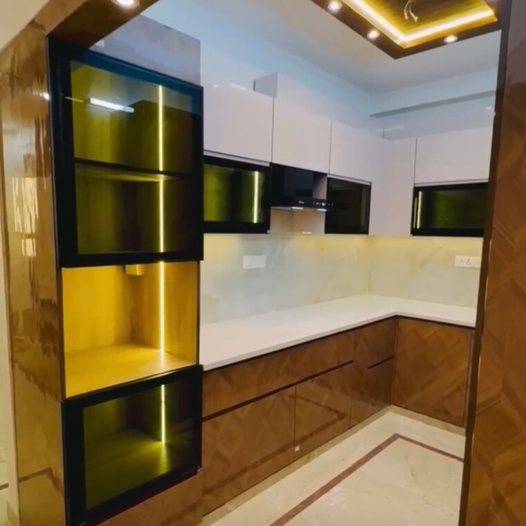 Kitchen, govindpuri 3 Bedroom 950 Sq.Ft. Builder Floor In Govindpuri Delhi 8545517