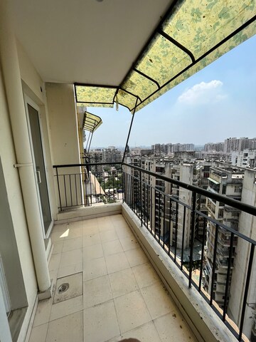 Balcony in 3 BHK Apartment at Proview Officer City, Raj Nagar Extension – for Rent
