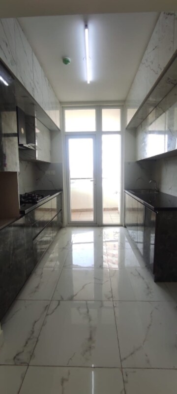 Kitchen in 3 BHK Apartment at Mantri Lithos, Thanisandra – for Rent