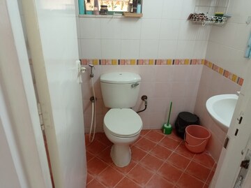 Bathroom in 2 BHK Apartment at Clover Park View, Koregaon Park – for Rent