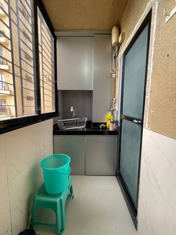 Kitchen in 1 BHK Apartment at Ruparel Sereno, Vasai East – for Sale