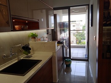 Kitchen in 3 BHK Apartment at Kadavanthra – for Sale
