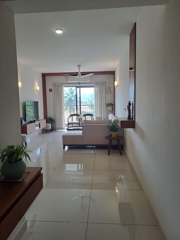 Living Room in 3 BHK Apartment at Kadavanthra – for Sale