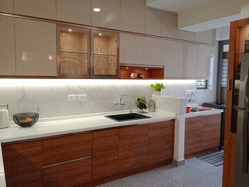 Kitchen in 3 BHK Apartment at Kadavanthra – for Sale