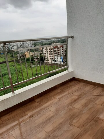 Balcony in 1 BHK Apartment at Venkatesh Graffiti, Keshav Nagar – for Rent