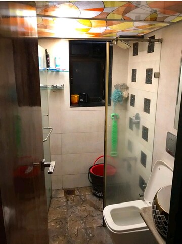 Bathroom in 1 BHK Apartment at Abhishek Apartment Andheri West, Andheri West – for Sale