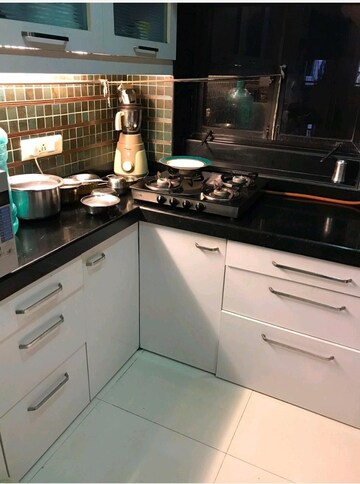 Kitchen in 1 BHK Apartment at Abhishek Apartment Andheri West, Andheri West – for Sale