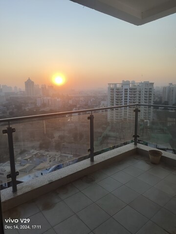 Balcony in 3 BHK Apartment at M3M Merlin, Sector 67 – for Rent