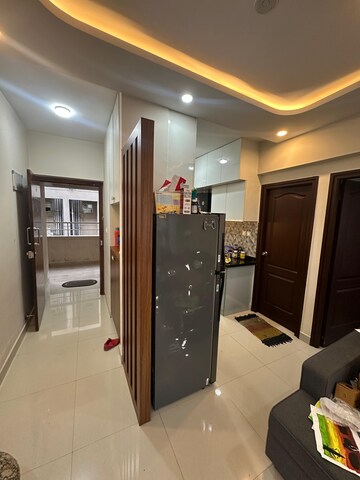 Living Room in 1 BHK Apartment at SJR Blue Waters, Off Sarjapur Road – for Rent